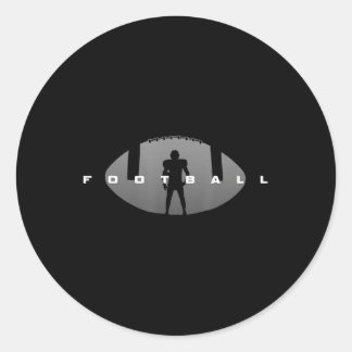 Sticker Rond Football Vêtements Football Football