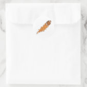 Sticker Rond Football volant (Sac)