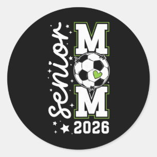 Sticker Rond Footballeuse Maman D'un Footballeur Senior Maman 2