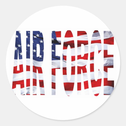 STICKER ROND FORCE AÉRIENNE (Devant)