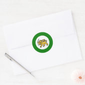 Sticker Rond Force aérienne de Rhodesian (Enveloppe)