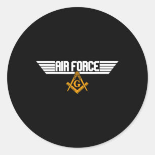 Sticker Rond Forcer les maçons Top Indépendance D jour Père maç