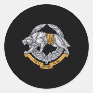 Sticker Rond Forces d'opérations spéciales d'Ukraine Spetsnaz W