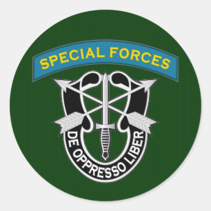 Sticker Rond Forces spéciales ST2