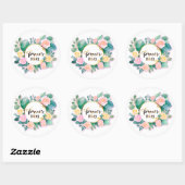 Sticker Rond Forever commence aujourd'hui (Feuille)