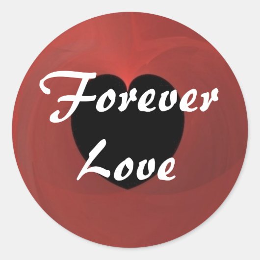 Sticker Rond ForeverLove (Devant)
