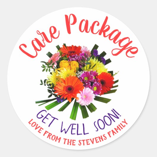 Sticker Rond Forfait Soins Pour Les Malades (Devant)