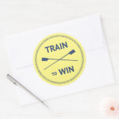 Sticker Rond Formation pour gagner des devis sport motivation à (Enveloppe)