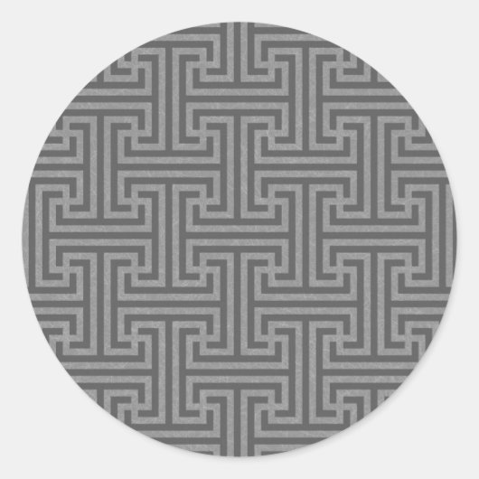 Sticker Rond Formes géométriques simples (Devant)