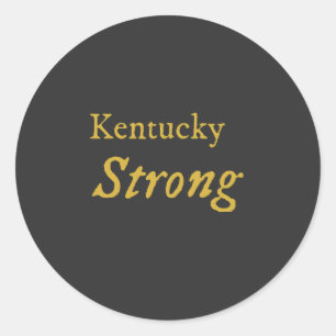 Sticker Rond Fort du Kentucky