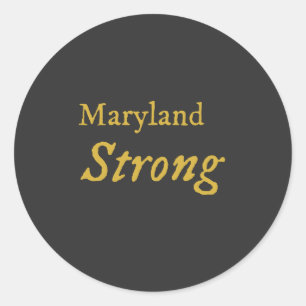 Sticker Rond Fort du Maryland