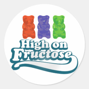 Sticker Rond Forte sur le fructose