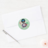 Sticker Rond Foster's Home for Imaginary Friends | Groupe Hug (Enveloppe)
