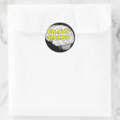 Sticker Rond fou (Sac)