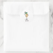 Sticker Rond Fou de golf (Sac)