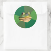 Sticker Rond Foul Bachelor Frog (Sac)