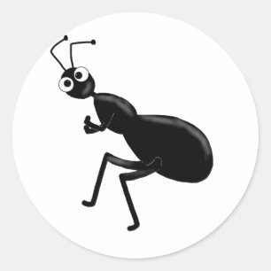 Sticker Rond fourmi