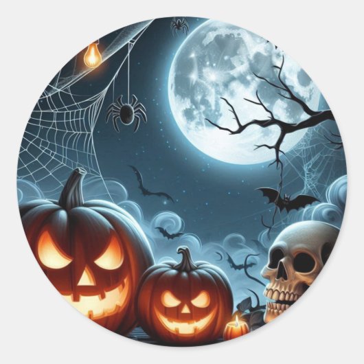 Sticker Rond Fourre-tout (Devant)