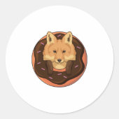 Sticker Rond Fox (Devant)