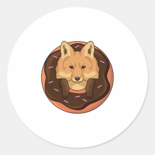 Sticker Rond Fox (Devant)