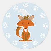 Sticker Rond Fox (Devant)