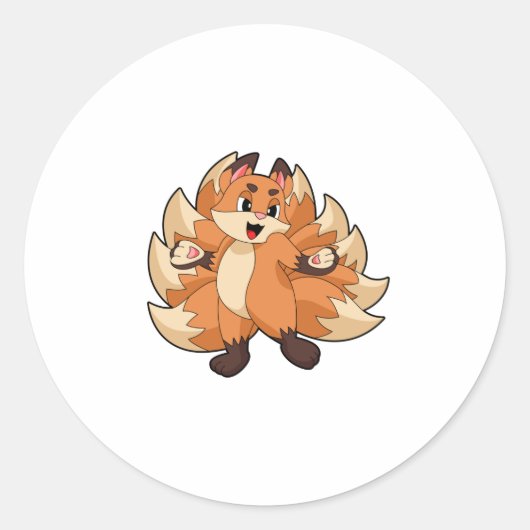 Sticker Rond Fox (Devant)
