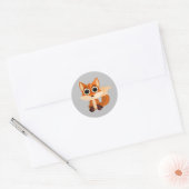 Sticker Rond Fox (Enveloppe)