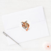 Sticker Rond Fox Stiker (Enveloppe)