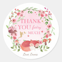 Fox Whimsical Enchanted Forest Girl Rose Fée