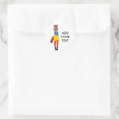 Sticker Rond Foxy Lady (Sac)