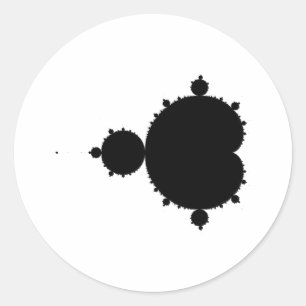 Sticker Rond Fractal