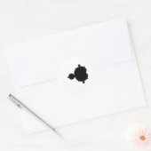 Sticker Rond Fractale (Enveloppe)