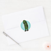 Sticker Rond Frais comme un concombre (Enveloppe)