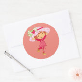 Sticker Rond Fraise (Enveloppe)