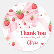 Fraise Coquette fête d'anniversaire