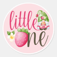 Fraise Gnome Garden Little One 1er anniversaire