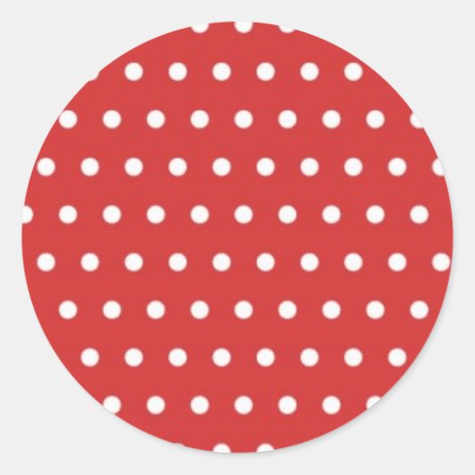 Sticker Rond fraises rouges (produits sélectionnés) (Devant)