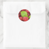 Sticker Rond Framboise (Sac)