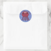 Sticker Rond Framboise (Sac)