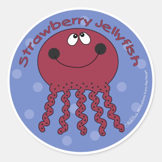 Sticker Rond Framboise (Devant)