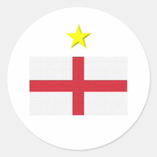 Sticker Rond Français Footie