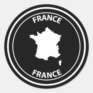 Sticker Rond France