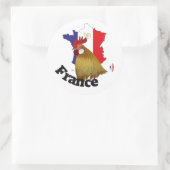 Sticker Rond France Francia (Sac)