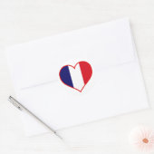 Sticker Rond France Love (Enveloppe)
