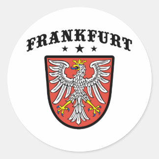 Sticker Rond Francfort