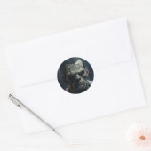 Sticker Rond Frankenstein (Enveloppe)
