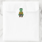 Sticker Rond Frankenstein (Sac)