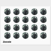 Sticker Rond Frankenstein (Feuille)