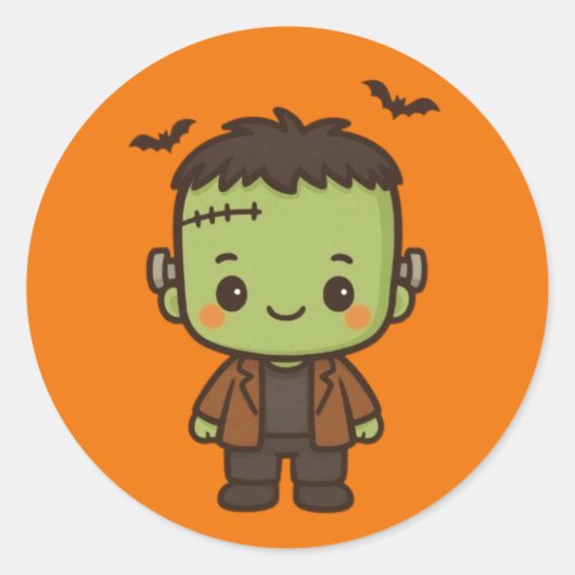 Sticker Rond Frankie Boo (Devant)