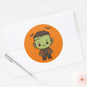 Sticker Rond Frankie Boo (Enveloppe)